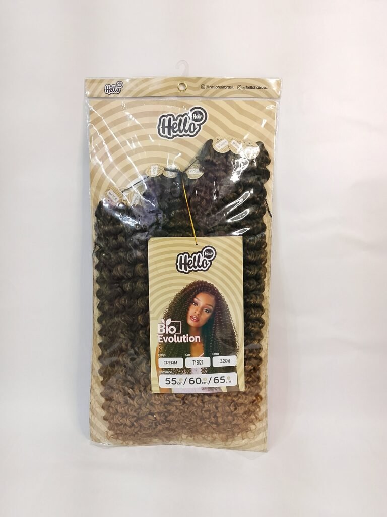 Hello Hair Bio Evolution Cream – Fibra Bio Premium para Crochet Braid – 320g